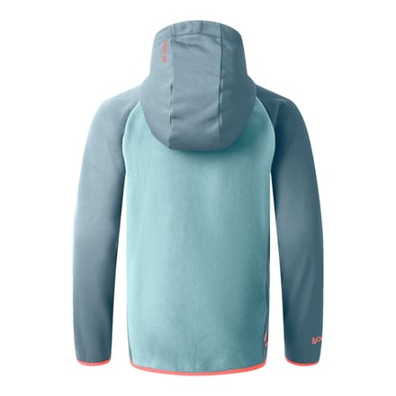 Dare 2B Gewatteerde jas voor kinderen (Element Grijs/Aquifer)