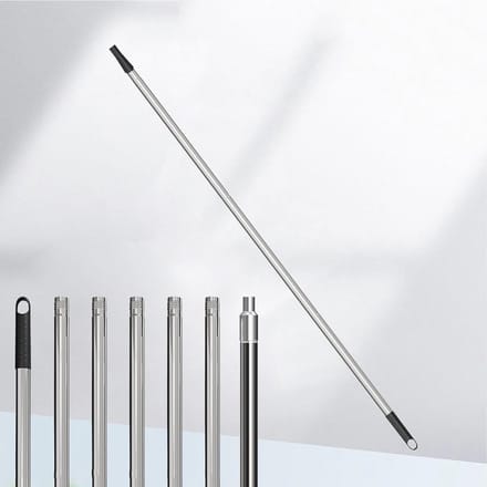 Verlengbare Verfroller Stang van RVS met Taper Adapter en Antislip Handvat voor Gemakkelijk Schilderen tot 2,8 m