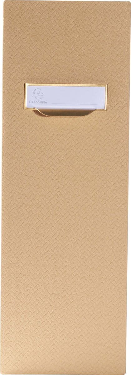 Exacompta 2x Tijdschriftenhouder OfficeByMe rug 100mm - Beige - 90602E