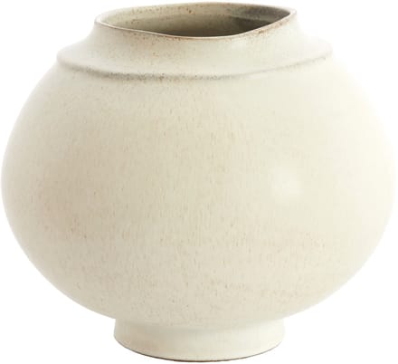 Light&living Vaas deco Ø29,5x25,5 cm LOREA keramiek mat crème