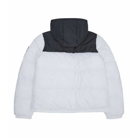 Reebok Mannen RB1569 Gevoerde Jas (Wit)