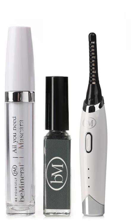 beMineral Eyecatch Deal #2 BM All you need Mascara + bM LashExtender + Heated eyelash curler