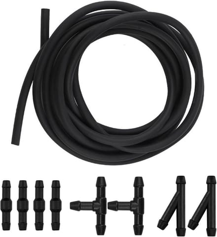 2x Universele Ruitensproeierslang Reparatie Set met 8 Verbindingen