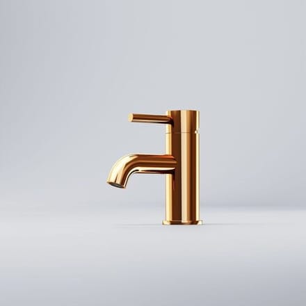 Steinberg Series 100 Single-lever basin mixer without pop-up waste