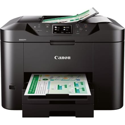 Canon MAXIFY MB2750 4 ipm b/n 15.5 ipm col Multifunctionele printer Inkjet Kleur A4 LAN, WiFi, Duplex, ADF