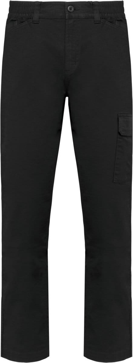 WK. Designed To Work Unisex katoenen stretchbroek WK709 - Black - 52 NL (46 FR)