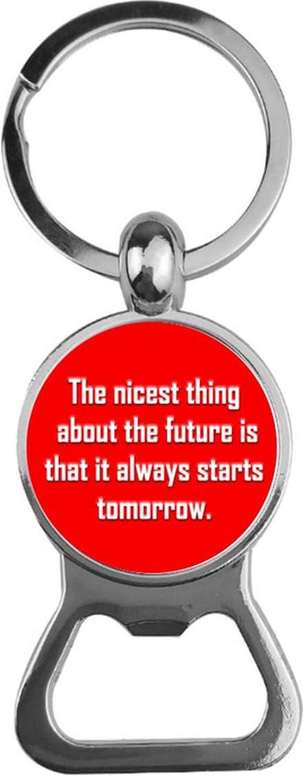 Bieropener Glas - Tomorrow