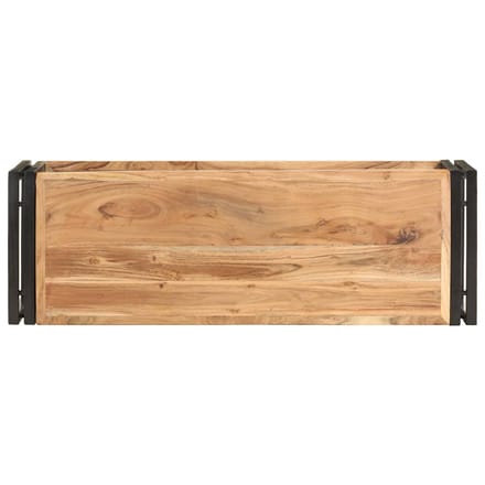 vidaXL - Tv-meubel - 90x30x40 - cm - massief - acaciahout