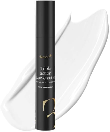 Biostile – Triple Action Rejuvenation – AntiAging Oogcrème - met Direct Effect – 15 ml
