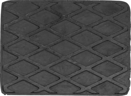 BGS Rubberen pad voor hefplatforms 160 x 120 x 80 mm