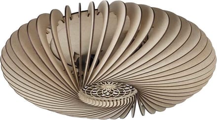 Blij Design - Plafondlamp Swan Ø 36 cm naturel
