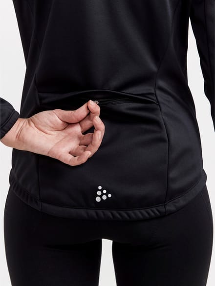 Craft Fietsjack Winter Dames Zwart Zilver - CORE BIKE SUBZ JACKET W BLACK SILVER-M