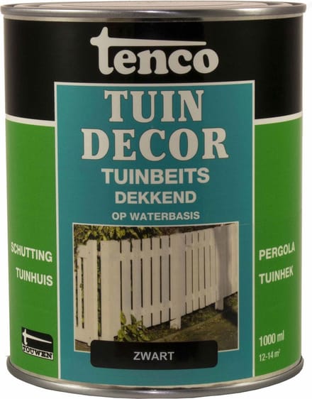 Tenco Buitenbeits Tuindecor - Zwart - Zijdeglans