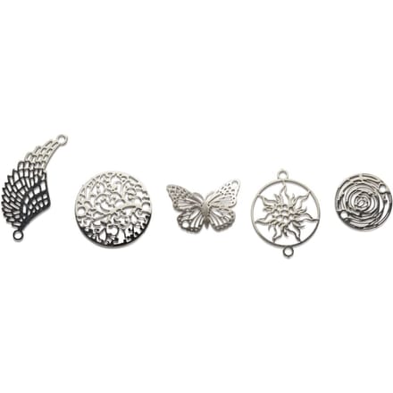 VBS Charms- Connector Mix, plat
