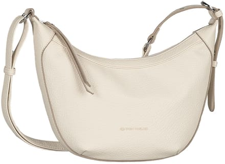 TOM TAILOR schoudertas Lina Crossbody Bag Creme White crème