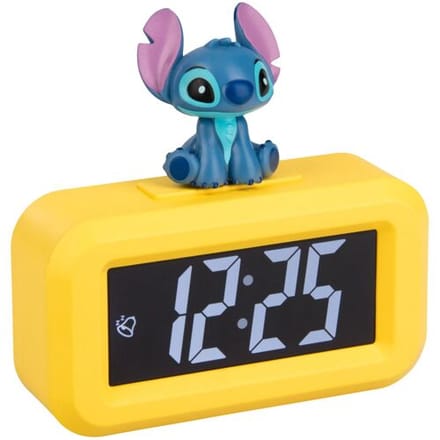 Paladone Lilo & Stitch Stitch Icoon Mini Wekker 8 Cm Geel