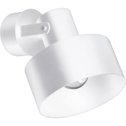 Viokef Wandspot Norton van staal, wit