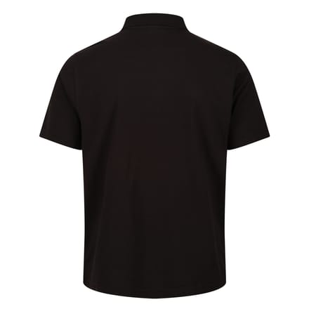 Regatta Heren Pro 65/35 Poloshirt met korte mouwen (Zwart)