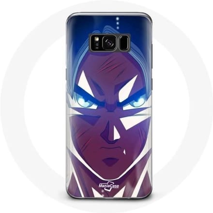 Coque pour Samsung Galaxy S8 plus Dragon Ball Goku Visage énervé