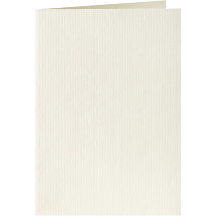 Correspondentiekaart Papicolor dubbel 105x148mm anjerwit pak à 6 stuks