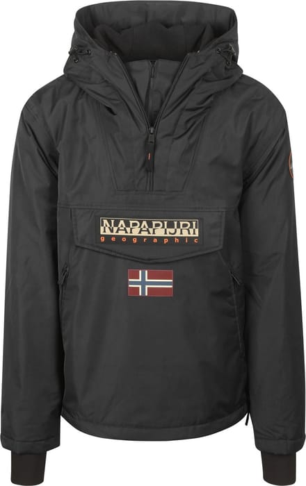 Napapijri Rainforest Next Jas Zwart - Maat S - Heren - Anorak jassen