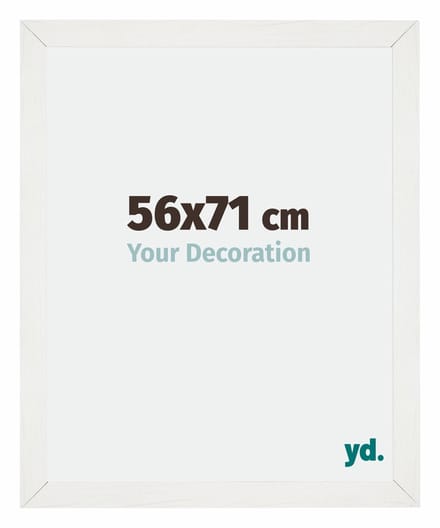 Your Decoration - Fotolijst 56x71 cm - MDF - Wit Geveegd - Mura