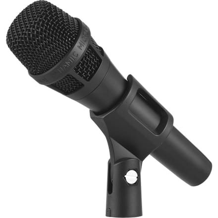 TAKSTAR GH1 bekabelde dynamische microfoon, supercardioïde pick-upmicrofoon, robuuste draagbare zangmicrofoon zwart
