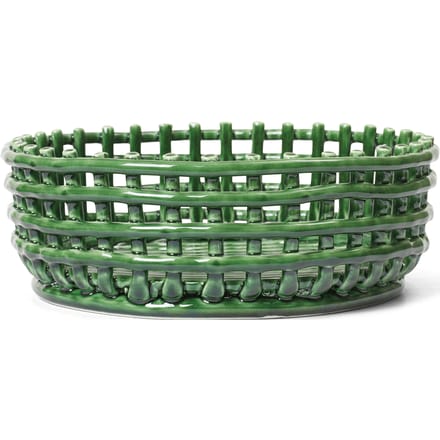 Ferm Living Ceramic Centrepiece - emerald green