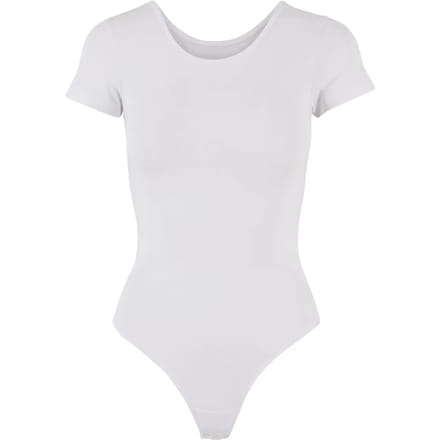 Urban Classics - Organic Stretch Jersey Bodysuit - XL - Wit