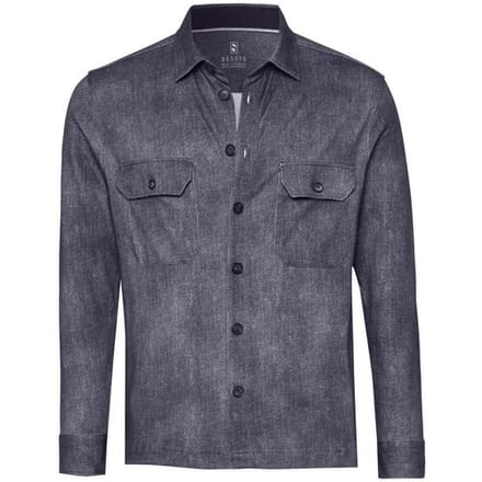 Desoto Overshirt Denim Spark Donkerblauw (navy) - Maat XXL - Heren