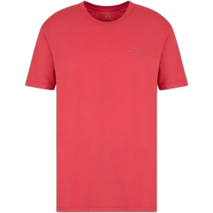 Short Sleeve Crew Neck Tee - Red Shirts