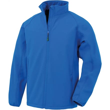 Result Men´s Recycled 2-Layer Printable Softshell Jacket RT901 - Royal - M