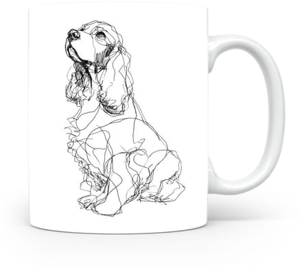 Beker Engelse Cocker Spaniel