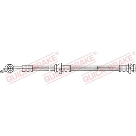 Remleiding QUICK BRAKE 50.806, links