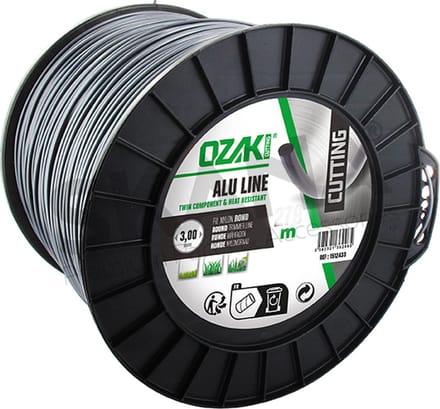 Rol ALU LINE nylondraad OZAKI - Lengte: 159 m, Ø: 4,00 mm.