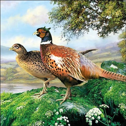 Lunch Servetten Pheasant - Ambiente - 33x33 cm