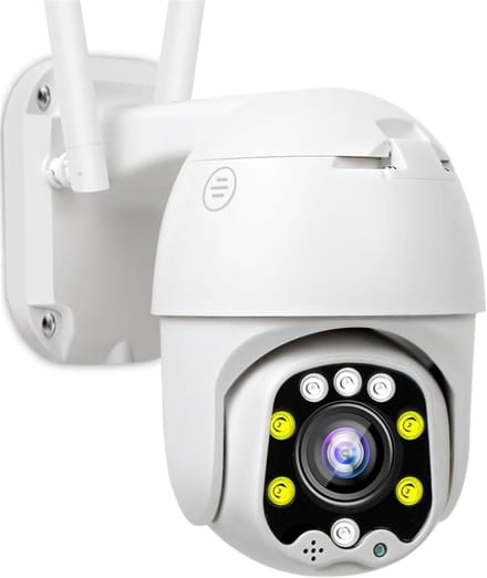 Beveiligingscamera - IP Camera - Buiten Bewaken - 5x Optische Zoom - 5MP HD - Wit