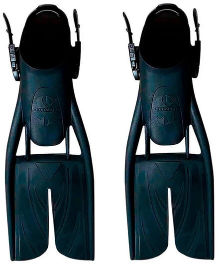 Scubapro Twin Jet Ii Duikvinnen Zwart EU 43-46