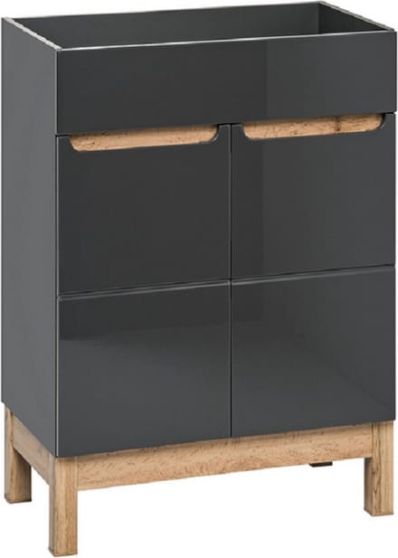 Sanifun spiegelkast Bali Grafit 700 x 600