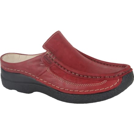 Wolky Dames Klompen 06202 Roll Slide Rood