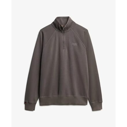 Treklogo met Tunisische kraag en raglanmouwen Superdry Essential