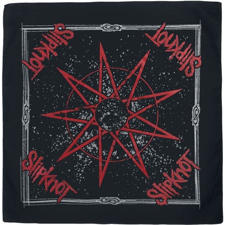 Slipknot Bandana - Nine Pointed Star - Bandana - meerkleurig