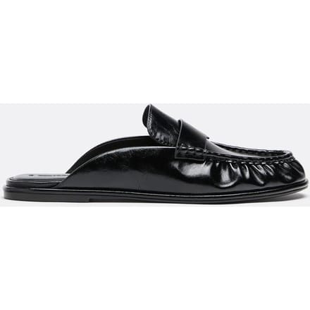 Stradivarius Loafers met open hiel  Zwart 36
