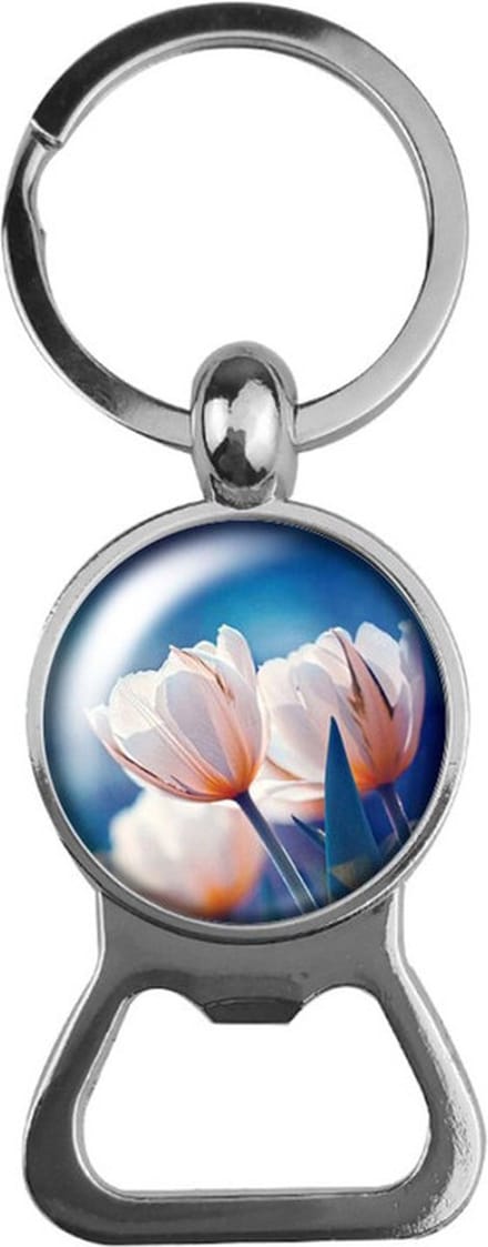 Bieropener Glas - Bloemen