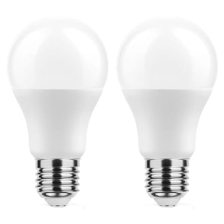 Technik E27 LED Lamp 11.1W - 1055lm - 2700K - Warm Wit - LED Globe A60 - Vervangt 75W Halogeen Gloeilamp - 2 stuks