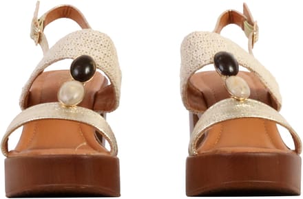 Sandalen met hak