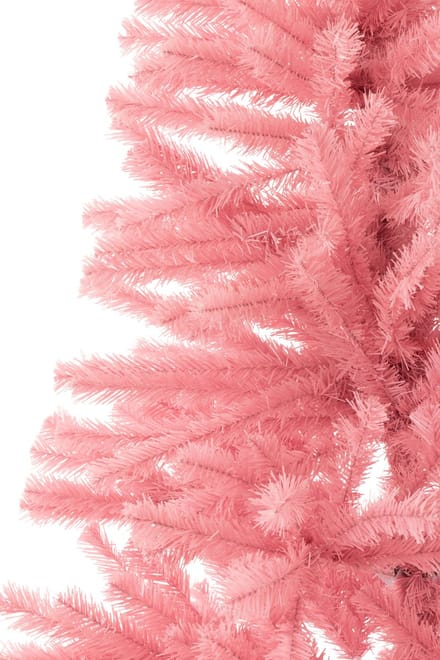 J-Line kerstboom - kunststof - roze - large