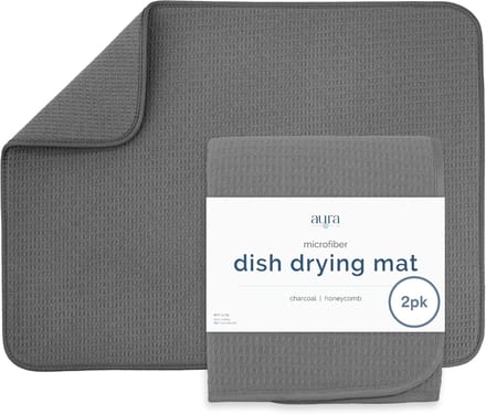 XL Microvezel Afdruipmat Keuken - 2 stuks - Absorberend & Sneldrogend