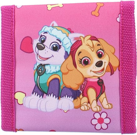 Portemonnee Paw Patrol - Girl Pups Rule - Roze