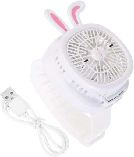 VHV - Polsventilator - USB oplaadbare polsventilator - USB oplaadbaar - voor school, reis, wandelen, buiten